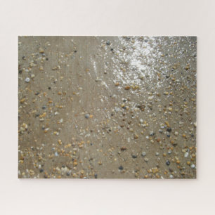 Quebra-cabeça Pedras de Borda d'água Conchas Oceano de Praia Ver