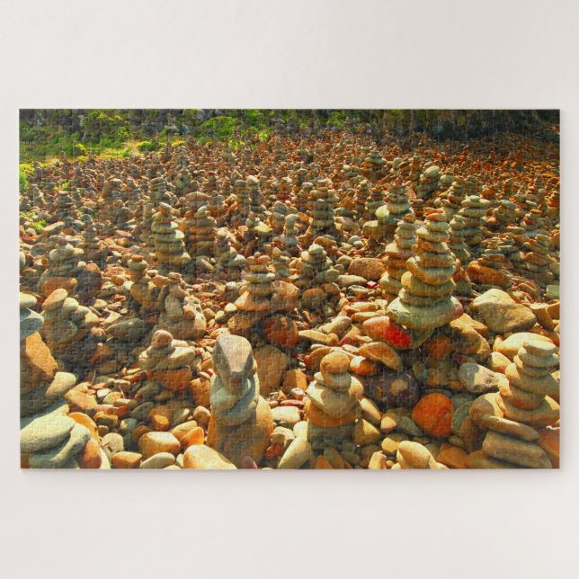 Quebra-cabeça PEDRAS OCEANAS DE excelente 20x30 POLEGADAS (Horizontal)