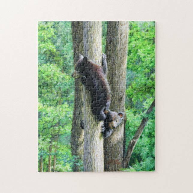 Quebra-cabeça Peek-a-Bear (Vertical)