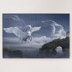 Quebra-cabeça Pegasus nas nuvens