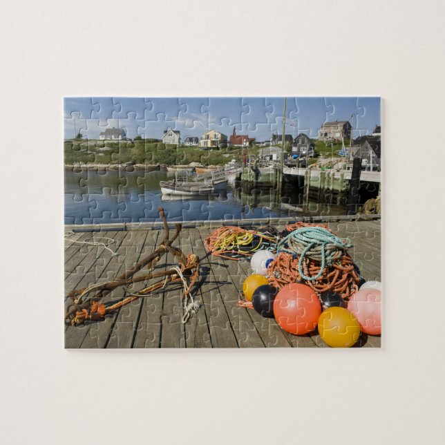 Quebra-cabeça Peggy's Cove, Nova Scotia, Canadá 2 (Horizontal)