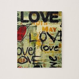 Quebra-cabeça Pegue Um Pequeno Grafite De Amor