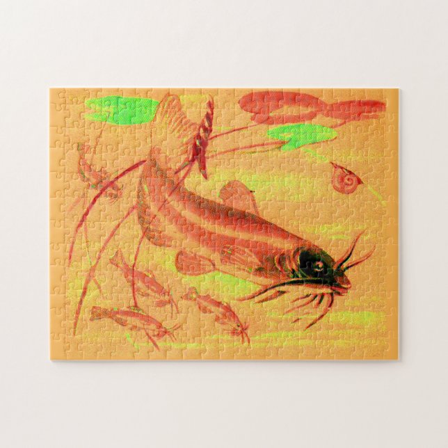 Quebra-cabeça peixe (Horizontal)