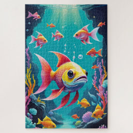 Quebra-cabeça peixe