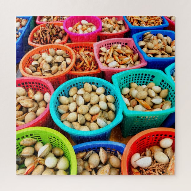 Quebra-cabeça Peixe-marisco fresco (Vertical)