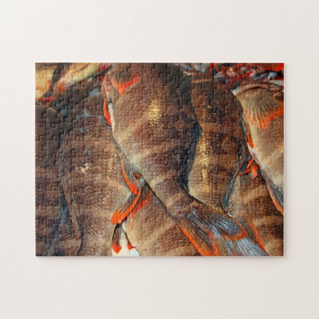 Quebra-cabeça Peixes frescos (Horizontal)