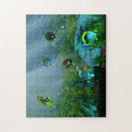 Quebra-cabeça Peixes Tank Aquarium Art