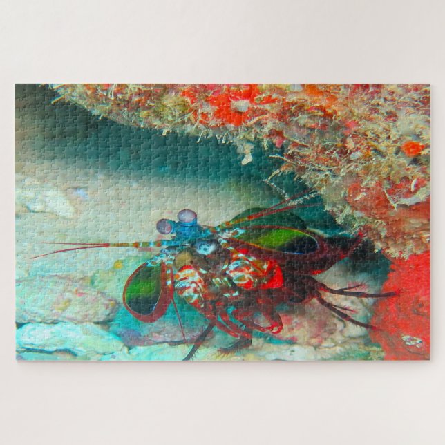 Quebra-cabeça Peixes Tropicais (Horizontal)