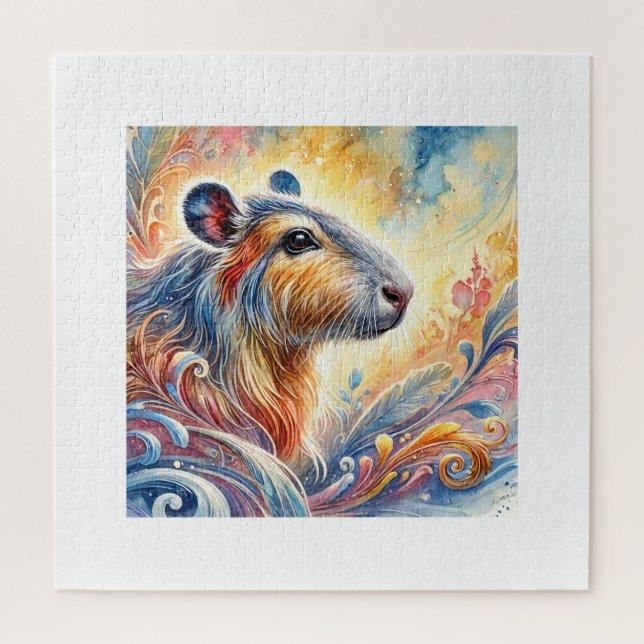 Quebra-cabeça Pelada Harmony in Watercolor 020924AREF123 - Water (Vertical)