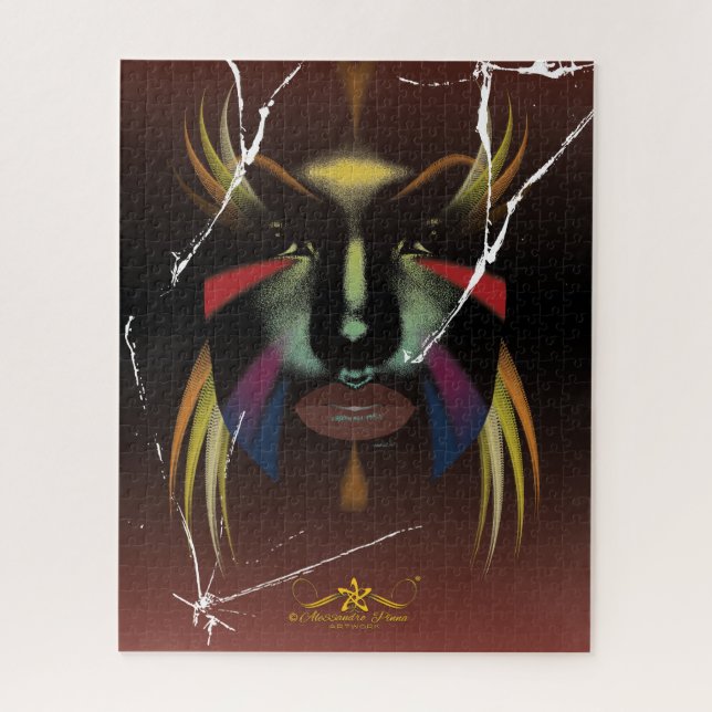 Quebra-cabeça Pele (Vertical)