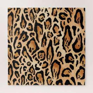Quebra-cabeça Pele-Leopardo: Padrão Sem-Olho Eterno