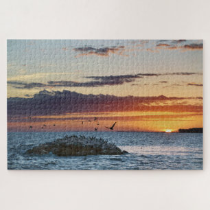 Quebra-cabeça Pelican Rock Sunset, Dauphin Island, Alabama