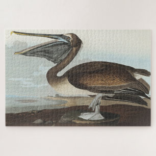 Quebra-cabeça Pelicano-marrom de Birds of America