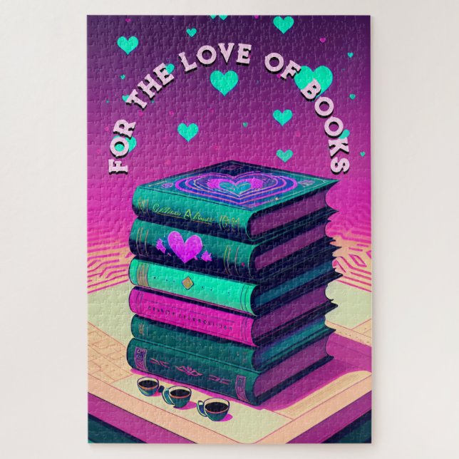 Quebra-cabeça Pelo Amor Dos Livros (Vertical)