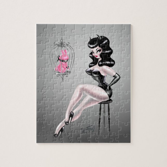 Quebra-cabeça Pena do Sr. Pinky (Vertical)