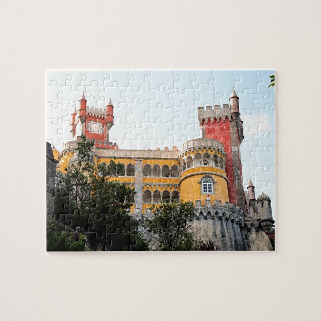 Quebra-cabeça Pena Palace, Sintra, próximo de Lisboa, Portugal,  (Horizontal)