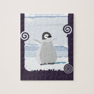 Quebra-cabeça Penguin Kid
