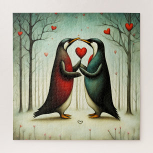 Quebra-cabeça Penguin Love 2