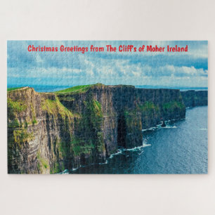 Quebra-cabeça Penhascos de Moher Irlanda.