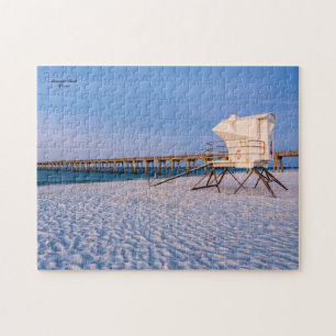 Quebra-cabeça Pensacola Morning Lifeguard Stand E Pier