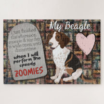 Pensamento hilário do seu Beagle