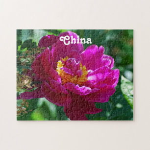 Quebra-cabeça Peônias de China
