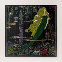 Pequena Sereia Sob O Mar