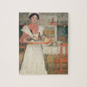 Quebra-cabeça Pequeno almoço em uma bandeja, 1904 do carregando