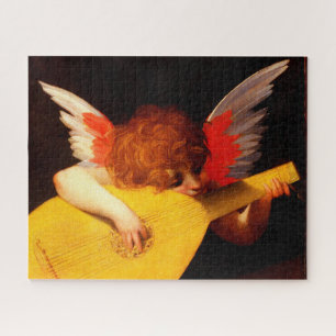 Quebra-cabeça PEQUENO ÂNGULO JOGANDO Fazer DE Música LUTA Cherub