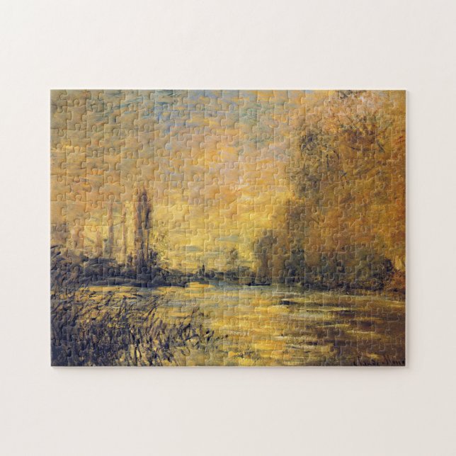Quebra-cabeça Pequeno Braço de Seine Argenteuil Monet de Belas A (Horizontal)