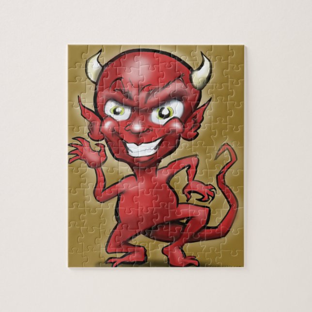 Quebra-cabeça Pequeno Diabo (Vertical)