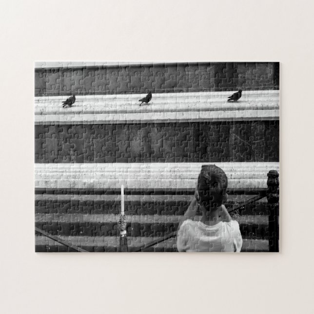 Quebra-cabeça Pequeno fotógrafo (Horizontal)