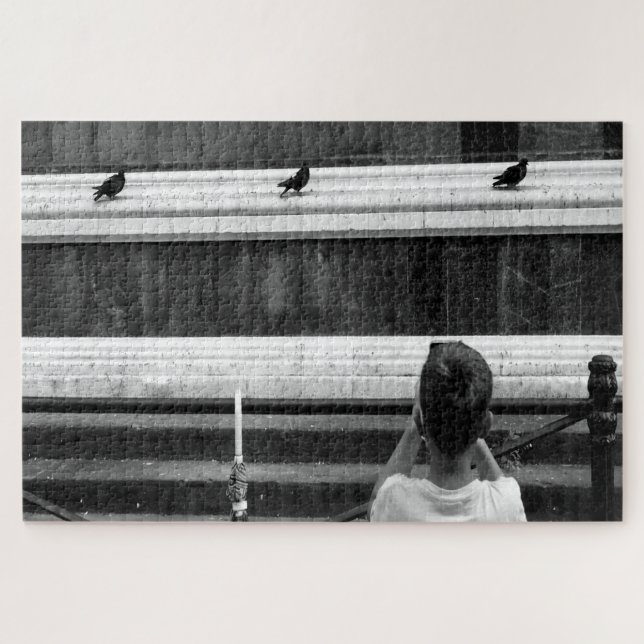 Quebra-cabeça Pequeno fotógrafo (Horizontal)