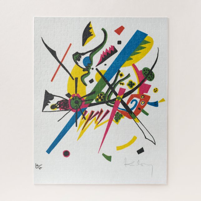Quebra-cabeça Pequenos Mundos 1 | Kandinsky | (Vertical)