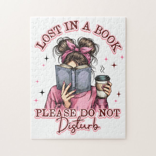 Quebra-cabeça Perdido em um Livro... (Vertical)