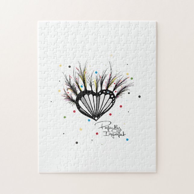 Quebra-cabeça Perfeitamente imperfeito (Vertical)