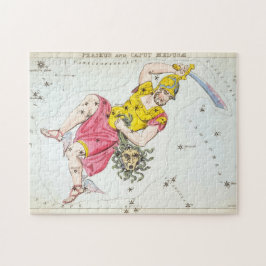 Quebra-cabeça Perseu - Constelação - Estrelas - Poster de horósc