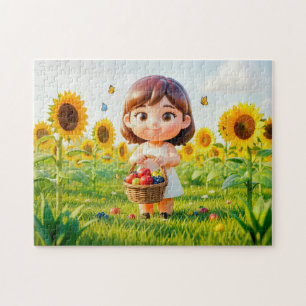 Quebra-cabeça Personagem Cute 3D do Zodíaco de Virgem