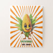 PERSONAGEM PERSONALIZADO DE MILHO DIVERTIDO