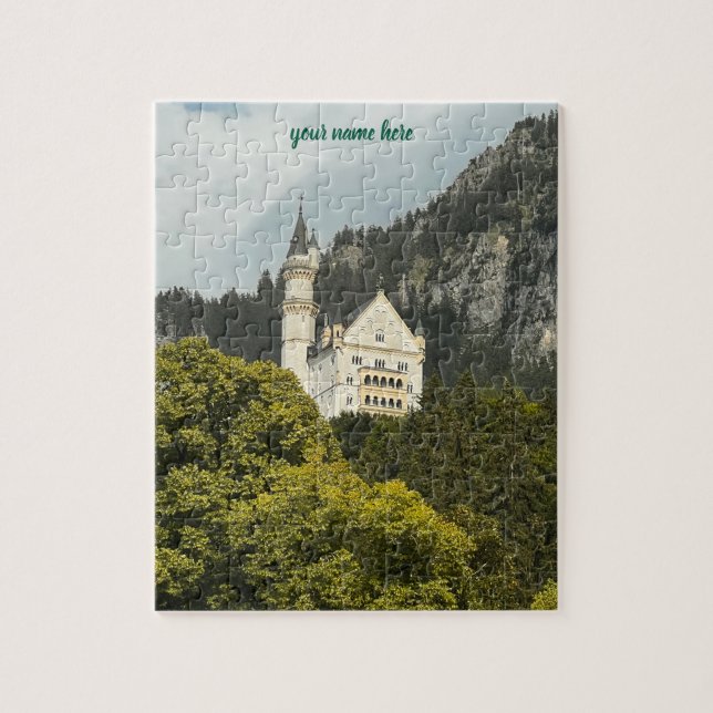 Quebra-cabeça personalizado Castelo de Neuschwanst (Vertical)