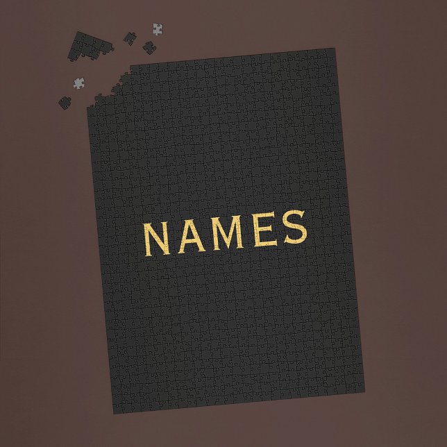 Quebra-cabeça Personalizado Com Sobrenome ou Apelido Neles (Criador carregado)