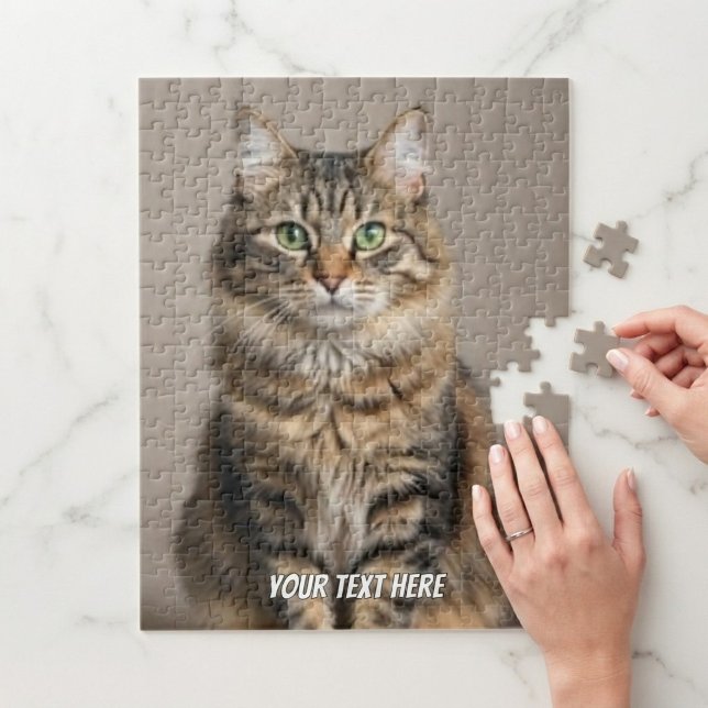 Quebra-cabeça Personalizado de Foto de Animal de E (Criador carregado)