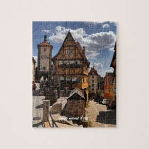 Quebra-cabeça Personalizado de Rothenburg, Alemanh