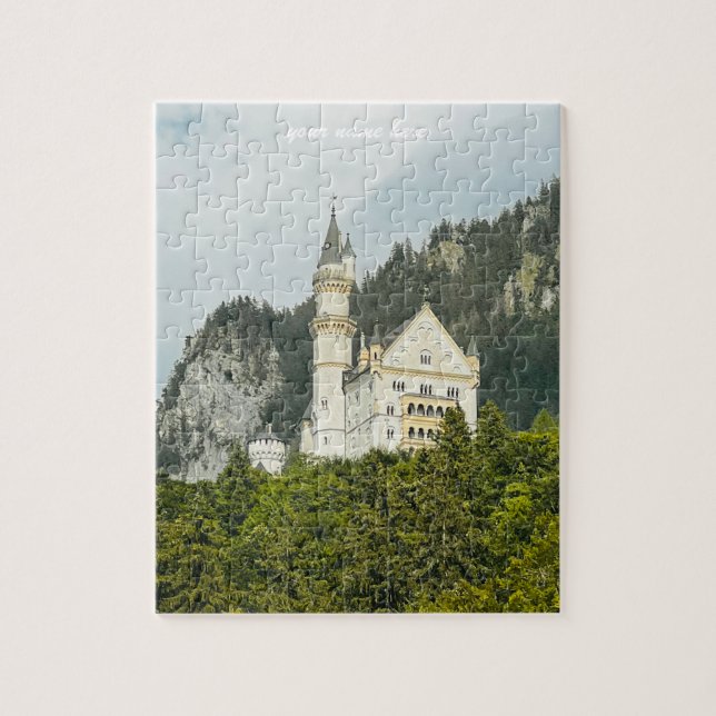 Quebra-cabeça Personalizado do Castelo de Neuschwa (Vertical)