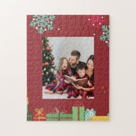 Quebra-cabeça Personalizado – Foto de Natal