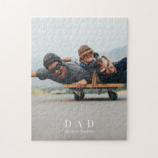 Quebra-cabeça Personalizado Minimalista da Família