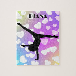 Quebra-cabeça Personalizado para GYMNASTICS de Cor