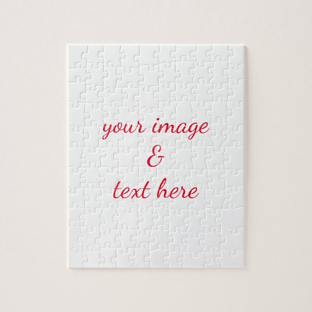 Quebra-cabeça Personalizado Personalizado Sua Própria Fotografia (Vertical)