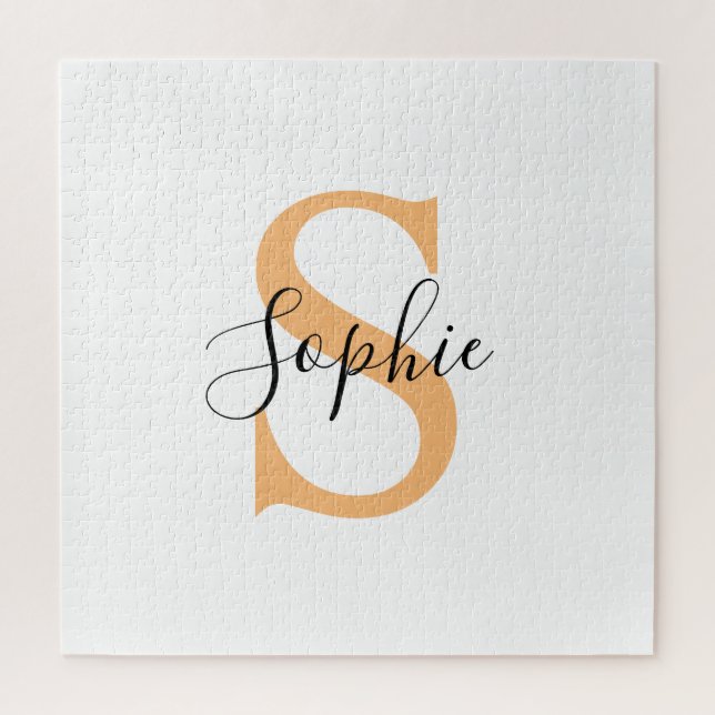 Quebra-cabeça Personalizado Seu Nome, Nome Personalizado, Presen (Vertical)