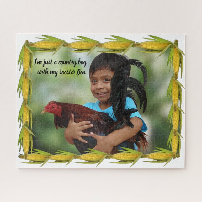 QUEBRA-CABEÇA PERSONALIZAR ADICIONAR FOTO (Horizontal)